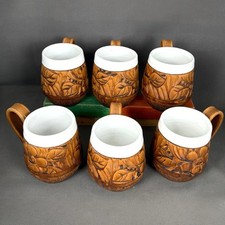 Lot 6 mugs vintage céramique