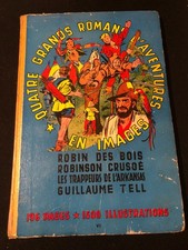 bd, quatre grands romans d'aventures en images