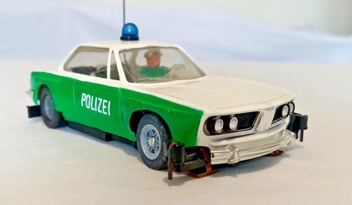 Slot car bmw - csl, polizei