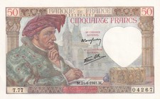 50 Francs Jacques Coeur -