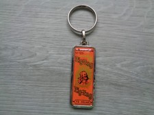 PORTE CLE METAL ZIG ZAG CARNET DE FEUILLES DE PAPIER A CIGARETTES N°125 75 HOJAS