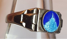 Bague tank chevalière