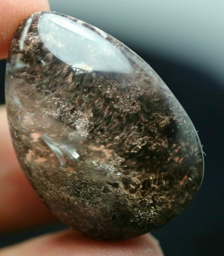 Cabochon forme poire quartz - forme,