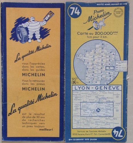 Carte michelin lyon - §,