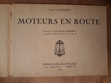 carnet de croquis 2e DB,  1/3e RAC: France, Alsace "Moteurs en route", numéroté.