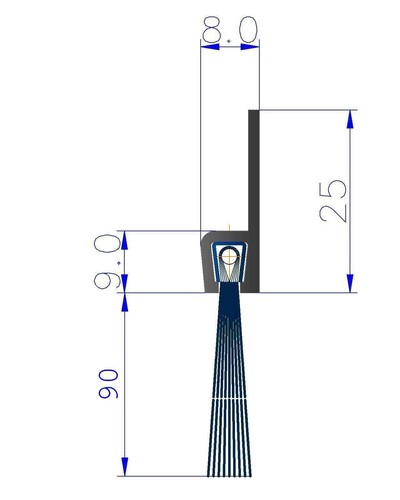 Joint brosse - joint, brosse,