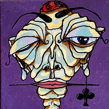 Acrylique toile 2025  20 x 20