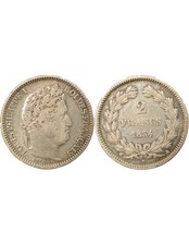France Louis Philippe I - 2 Francs Argent - 1834 A Paris