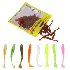 50pcs 11couleur leurre souple - 50pcs,