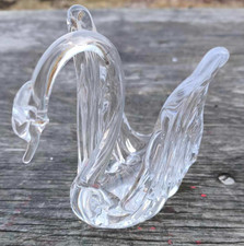 Petite sculpture cygne - , en
