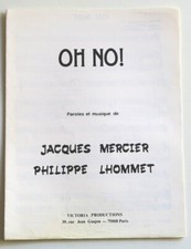 Partition vintage sheet music