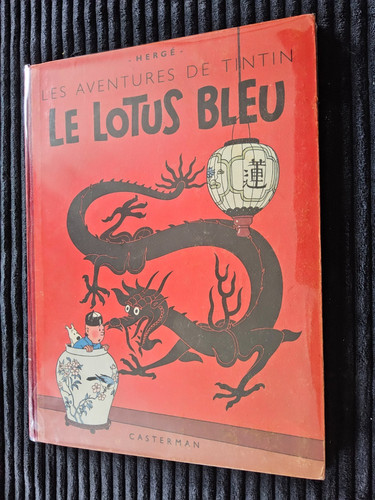 Tintin lotus bleu b1 - tintin,