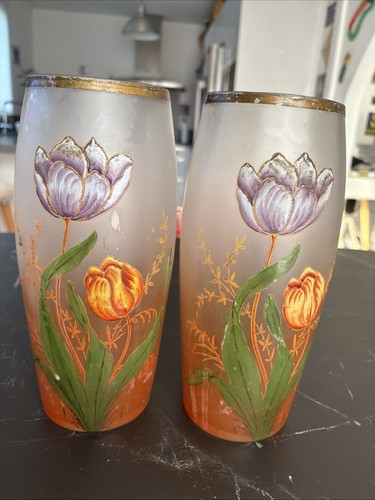 Paire vases ovoïdes - vases,