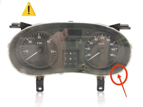 Compteur renault master - renault, 2