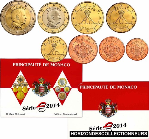 Monaco coffret euro - euro,, bu