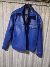 Veste de motard en cuir de