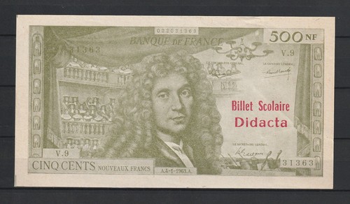 France billet scolaire - france,