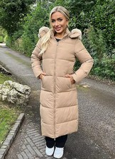 Ax Paris Manteau Long Padded