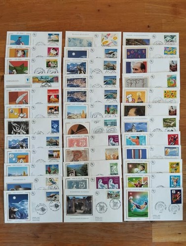 Enveloppes premiers jours - enveloppes,