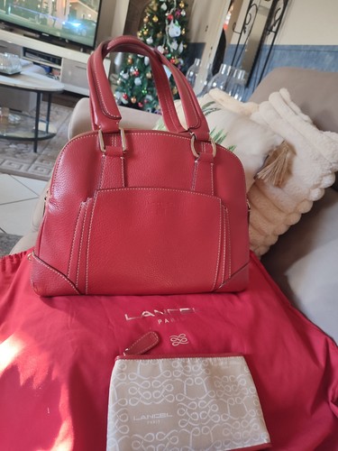 Sac main cuir lancel - à,