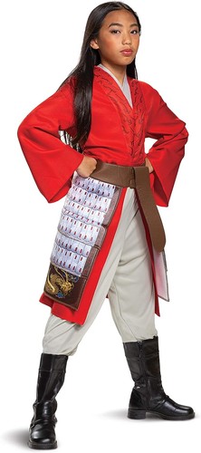 Mulan hero red dress deluxe - hero,