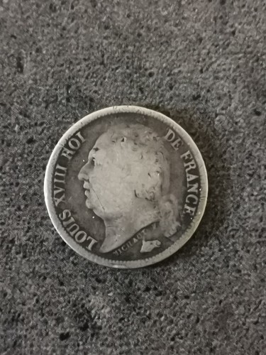 Franc argent 1824 - argent, a