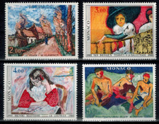 MONACO SÉRIE N°1241/1244  ANNEE 1980 NEUF ** LUXE  TOP AFFAIRE !!!!!!!!!!!!!!!!!