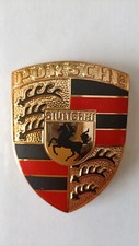 PORSCHE Écusson décoration,bureau vitrine emblème remis à l'achat d'une 928-1980