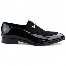 Mocassins Formels En Cuir Noir