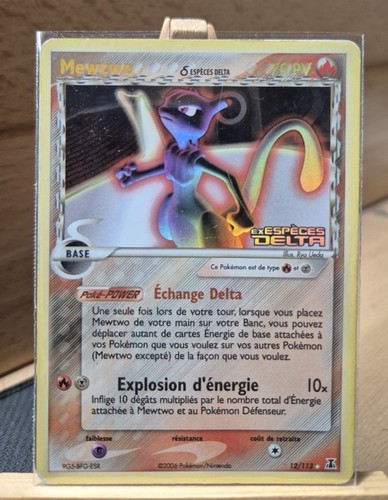 Mewtwo espèces delta stamp - mewtwo,
