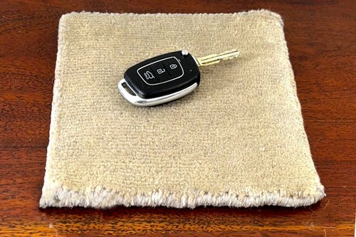 Handmade laine petit tapis - handmade,
