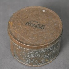 Ancienne boîte en métal ‘Buvez Coca-Cola’ - Marque Déposée - Vintage