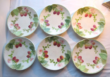 6 Assiettes à dessert Art