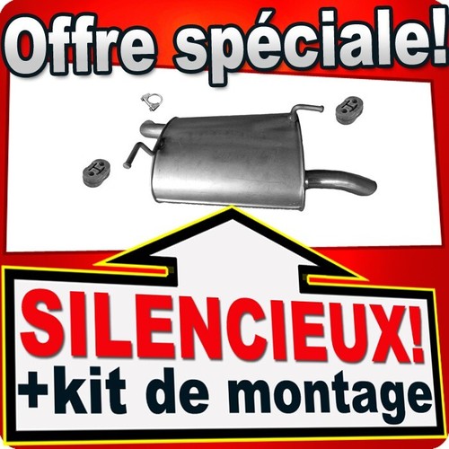 Silencieux arriere pour nissan - silencieux,