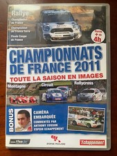 DVD Echappement WRC Championnats de France 2011, 4H00 d'images, toute la saison