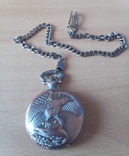 Montre Gousset à Quartz en Métal éditions Atlas Couleur Bronze PILE A CHANGER !