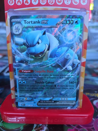 Carte pokémon tortank - carte,