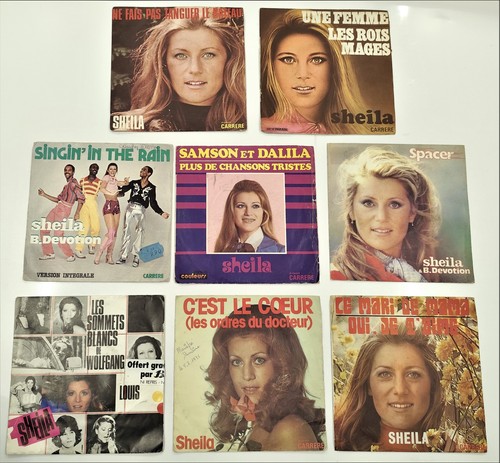 Sheila lot disques - sheila,