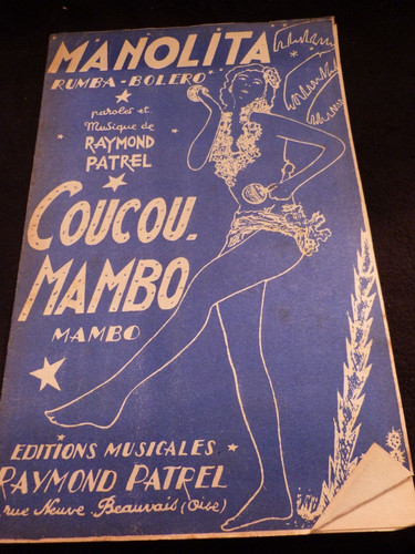 Partition manolita coucou - manolita,
