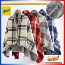 Poncho Femme Couverture Douce