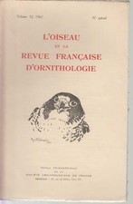 L'OISEAU ET LA REVUE FRANCAISE