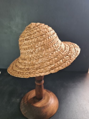 Chapeau paille pour poupée - paille,