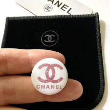 Rare CHANEL BADGE & POCHETTE