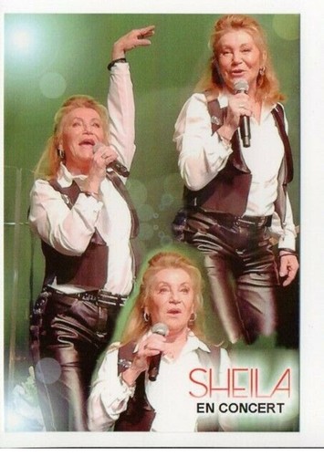 Sheila carte postale athq 357 - sheila,