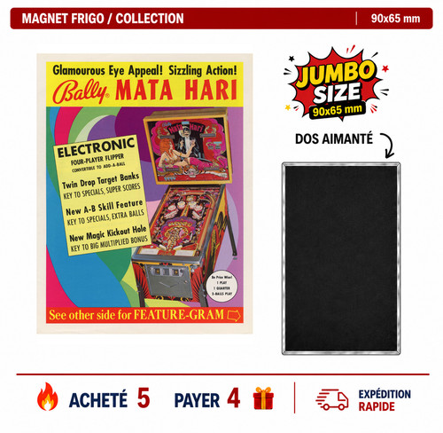 Magnet frigo mata hari 90x65 - ,