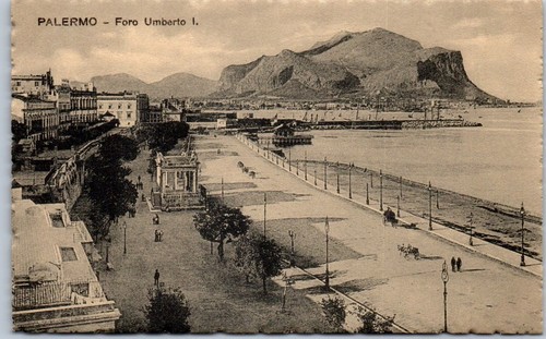 Italie palermo carte postale - italie,