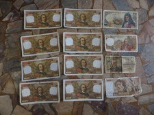 Lot billet 100 francs