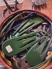 Lot De Barettes Peigne A Cheveux  Carita Paris Vintage Coiffeur De Dalida