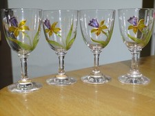 BACCARAT 4 VERRES A LIQUEUR