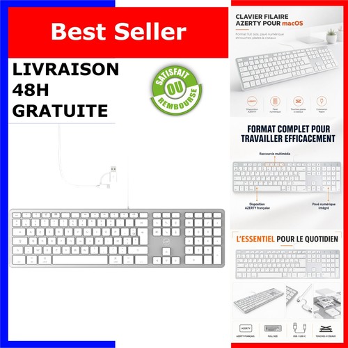 Clavier usb azerty - clavier,